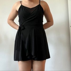 Express Faux Wraparound Romper